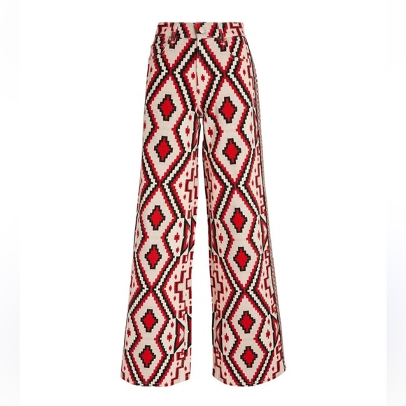 Alice + Olivia TRISH MID RISE BAGGY JEAN - Picture 9 of 11